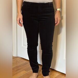 Old Navy Black Velvet Pixie Pants